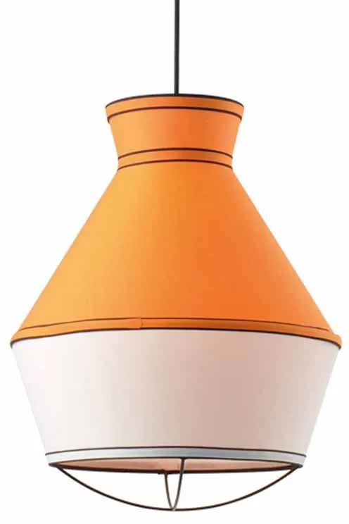 Φωτιστικό Οροφής Μονόφωτο Aca V371961PY Orange