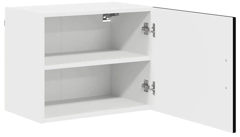 vidaXL Ντουλάπα Κουζίνας Kalmar 2 pcs Μαύρο 50 x 31 x 40 εκ.