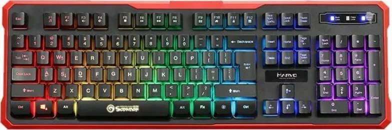 Marvo Gaming Πληκτρολόγιο με φωτιζόμενα πλήκτρα KG629G