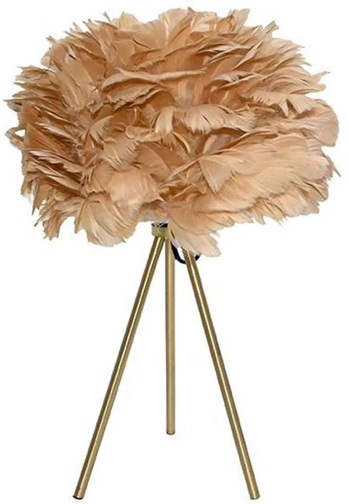 Φωτιστικό Επιτραπέζιο 374-224-233 30x42cm E27 60W Gold-Beige