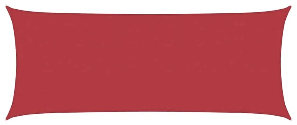vidaXL Πανί Σκίασης Κόκκινο 2 x 4,5 μ. από HDPE 160 γρ./μ²