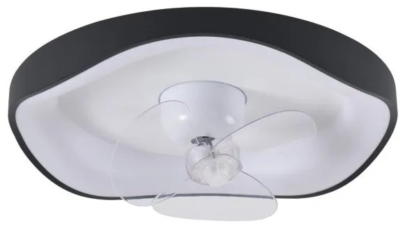 Ανεμιστήρας Οροφής Με Φωτιστικό LED 30W IP20 3CCT Arlight-334010-Μαύρο 0334010