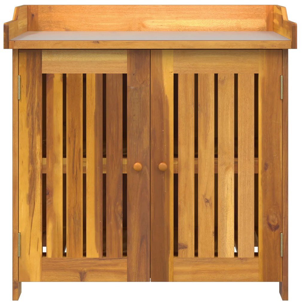 vidaXL Ντουλάπι Κήπου Καστανό 78 x 36.5 x 78cm Καμπούντα ξύλο ακακίας