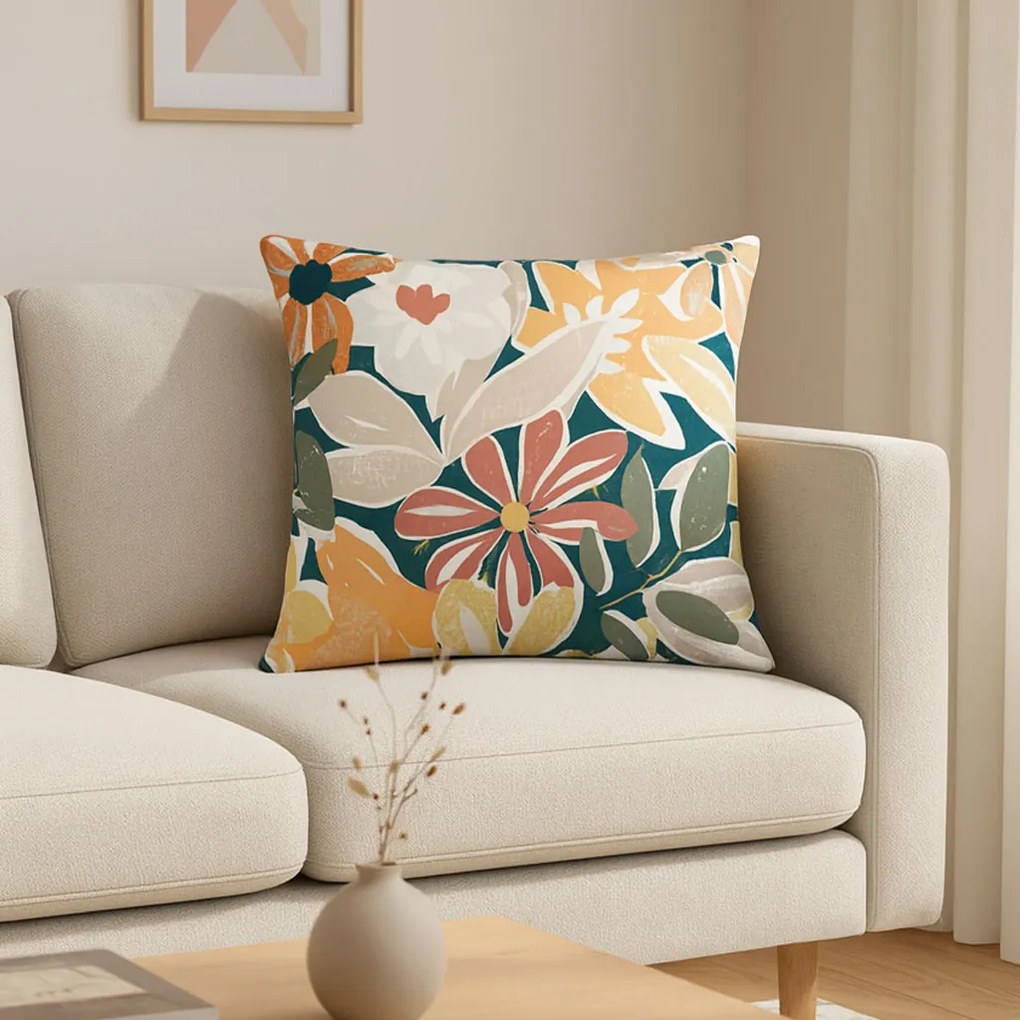 Διακοσμητική Μαξιλαροθήκη 2 Όψεων (40x40) S-F Maria C0D543001H