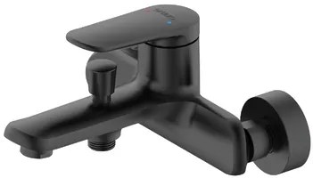 BRUNO μπαταρία τοίχου μπάνιου M31570-235H, αναμεικτική, μαύρη
