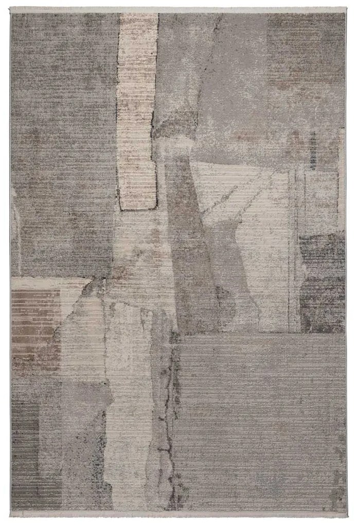Χαλί (133x190) Βιοκαρπέτ Germaine JE/60A L Grey Beige