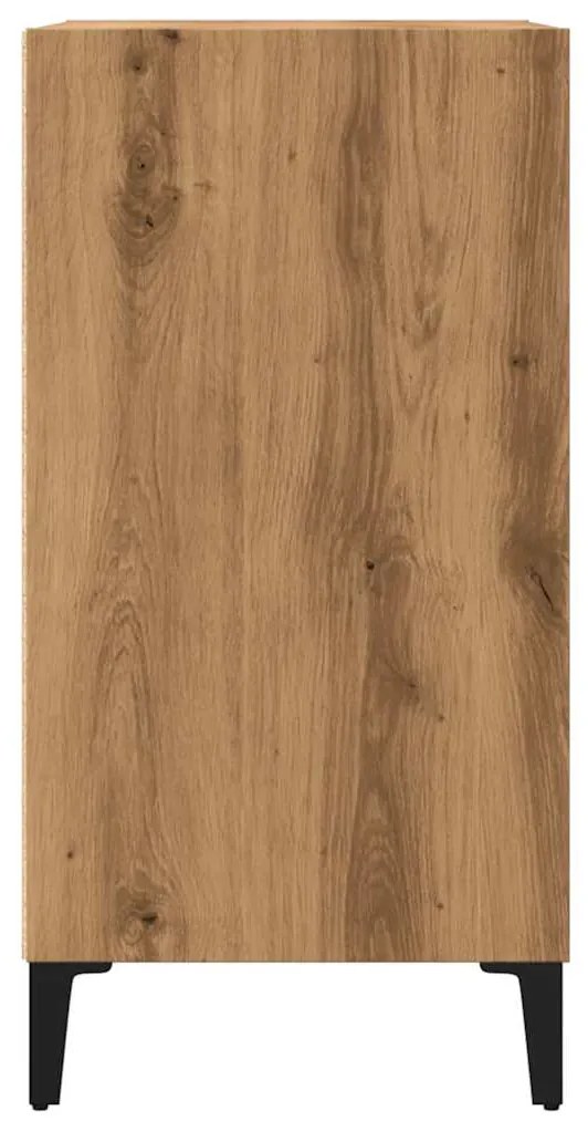 vidaXL Μπουφές Αρτισιανή Δρυς 57x35x70 εκ. από Επεξεργασμένο Ξύλο