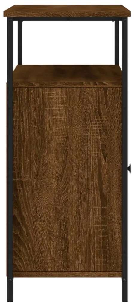 vidaXL Συρταριέρα Καφέ Δρυς 100x35x80 εκ. από Επεξεργασμένο Ξύλο