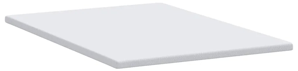 vidaXL Στρώμα επικάλυψης Λευκό 70 x 200 x 3.5 εκ Υφασμα Jacquard