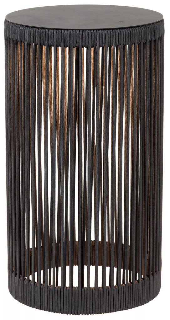 Φωτιστικό Επιδαπέδιο Lucide 06822-62-30 PINGI Μαύρο Ματ (Black Mat) 3000 K