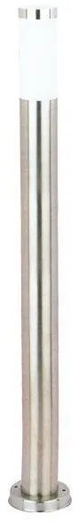 Απλίκα Τοίχου Inox E27 IP44 12W XIOS 154-56023 Eurolamp-154-56023-Inox 154-56023
