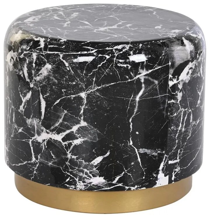 Βοηθητικό Τραπέζι DKD Home Decor Μαύρο Σίδερο 50 x 50 x 45 cm