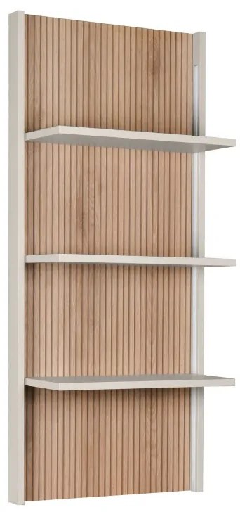 MATIS Επιτοίχιο ράφι SMART κανέλα/ κασμίρ 54,5x22x121 MATIS850782