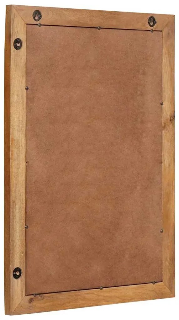 vidaXL Καθρέφτης Μπάνιου με καθρέφτη Ανοιχτό καφέ 70 x 50 x 2,5 εκ.