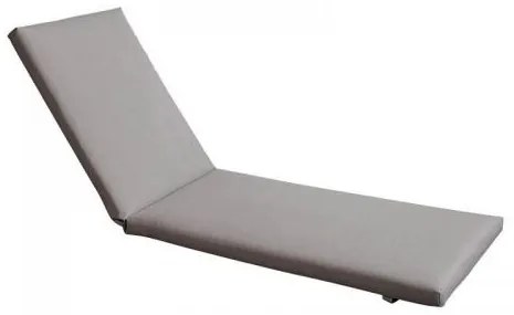 SUNLOUNGER Μαξιλάρι Ξαπλώστρας Textilene Γκρι με Φερμουάρ &amp; Velcro (Foam+Polyester) Ε2017,91