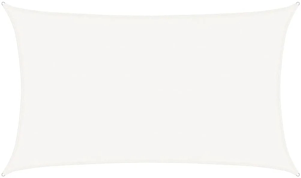 vidaXL Πανί Σκίασης Λευκό 5 x 8 μ. από HDPE 160 γρ./μ²