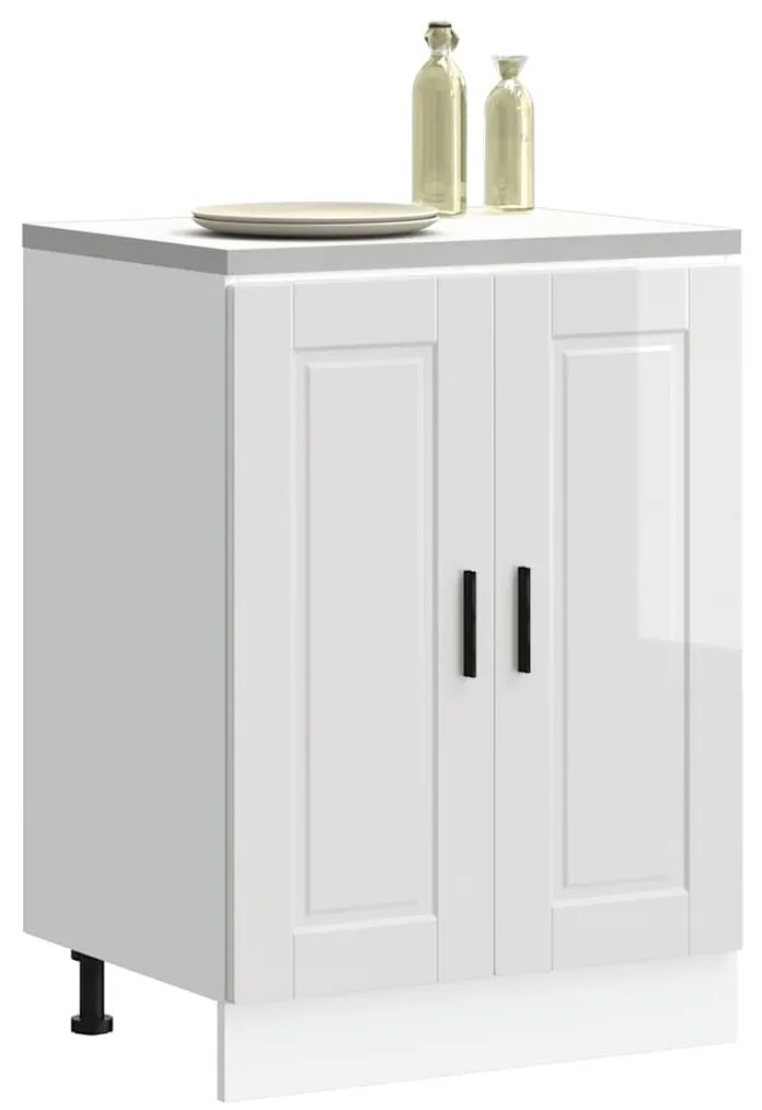 ντουλάπι βάσης κουζίνας Porto Λευκό Υψηλής στιλπνότητας