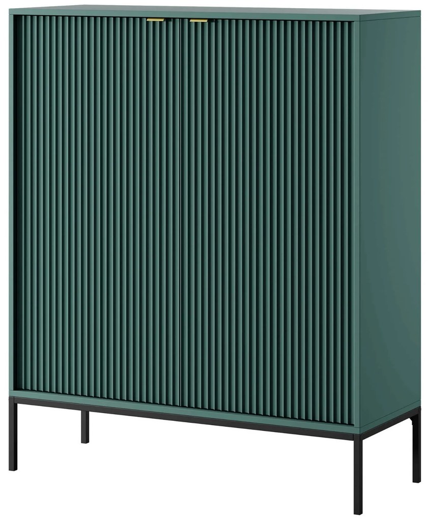 Μπουφές Palermo III-Prasino - 104.00Χ39.00Χ125.00cm