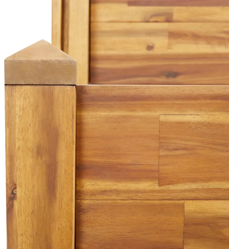 vidaXL Ζαρντινιέρα 2 Επιπέδων 110 x 75 x 84 εκ. από Μασίφ Ξύλο Ακακίας