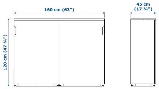 GALANT ντουλάπι με συρόμενες πόρτες 303.651.35