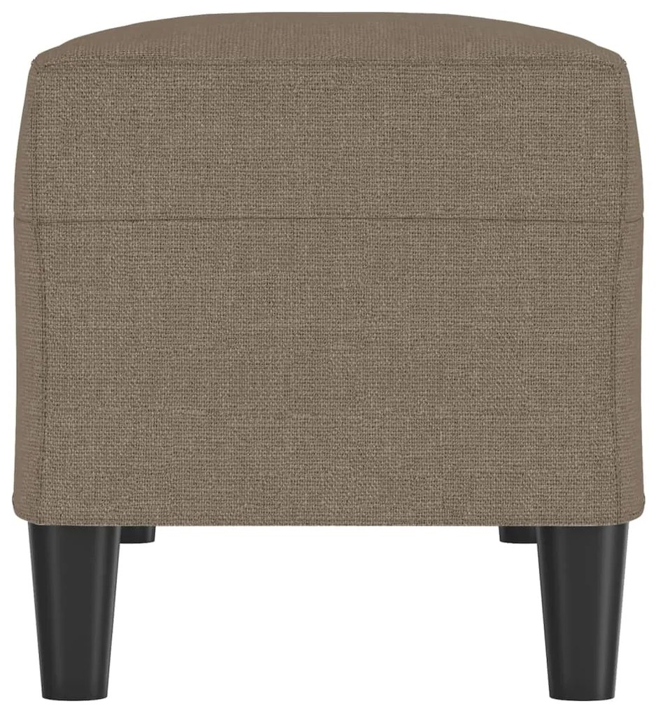 vidaXL Πάγκος Taupe 100x35x41 εκ. Υφασμάτινος