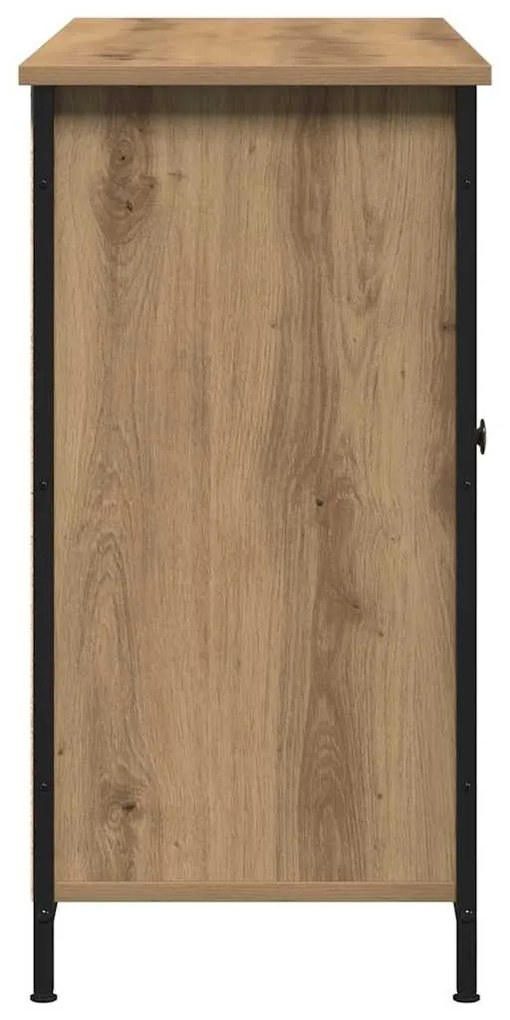 vidaXL Πλαϊνό γραφείο Artisan Oak 100 x 35 x 70 εκ.