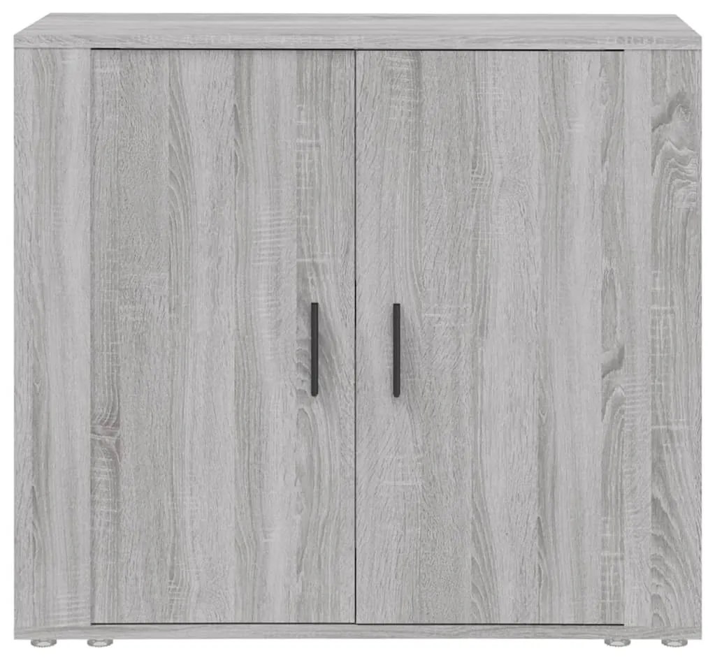 vidaXL Ντουλάπι Γκρι Sonoma 80x33x70 εκ. από Επεξεργασμένο Ξύλο