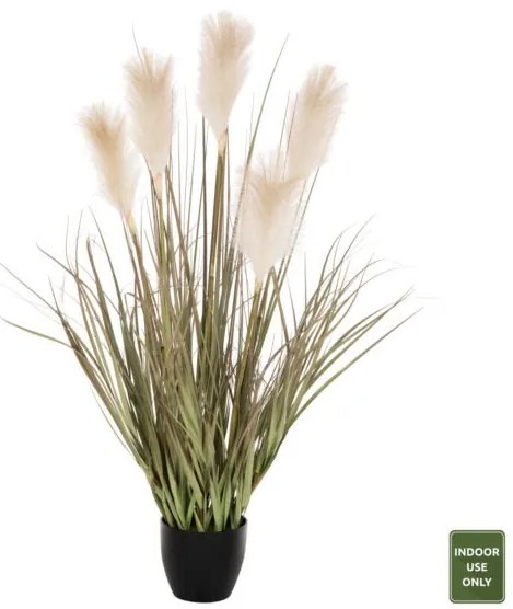 ΔΙΑΚΟΣΜΗΤΙΚΟ ΣΥΝΘΕΤΙΚΟ ΦΥΤΟ ΗΜ4014 GRASS + ΦΤΕΡΑ ΣΕ ΓΛΑΣΤΡΑ Φ14,5x12,5-95Yεκ.