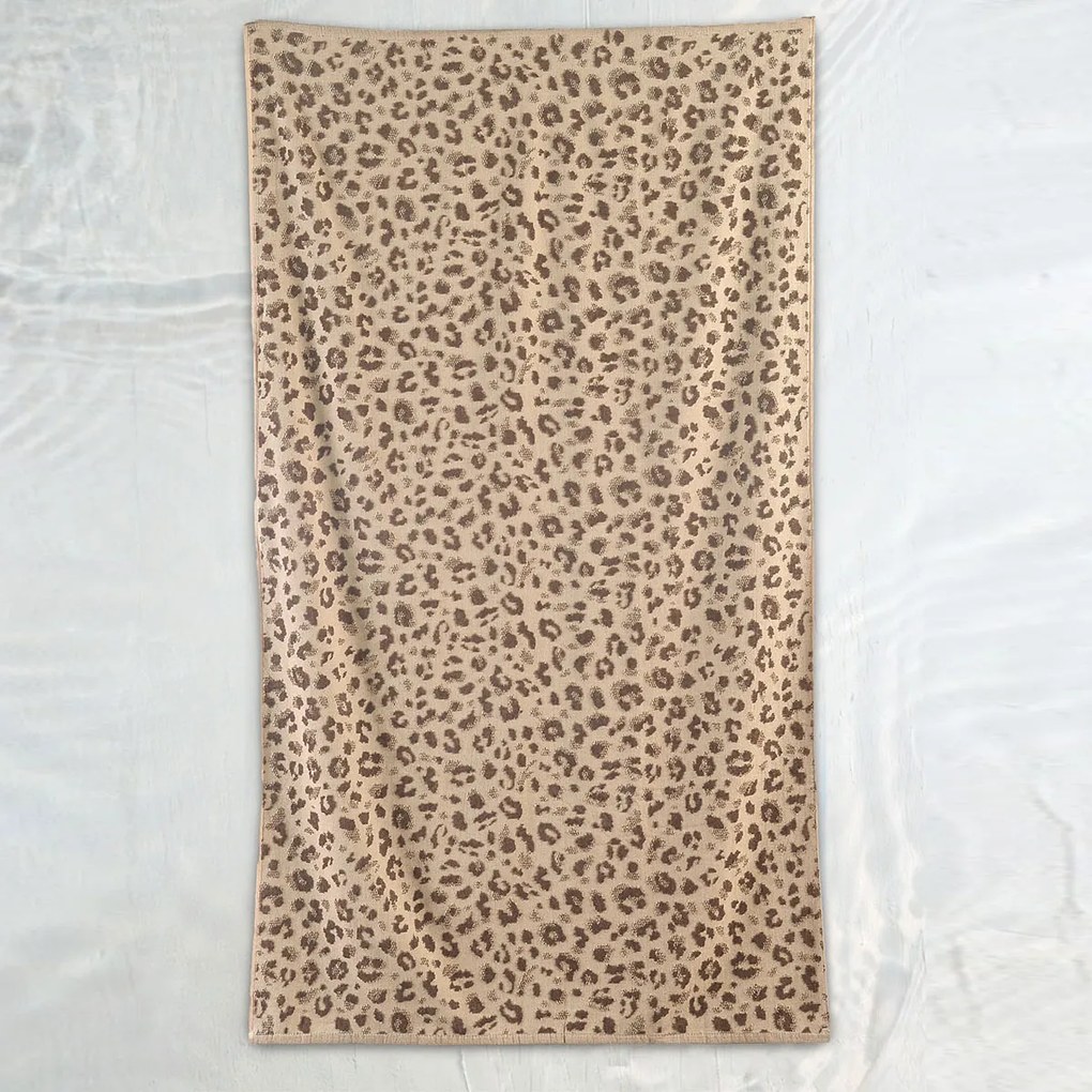 Πετσέτα Θαλάσσης (86x160) Rythmos Leopard