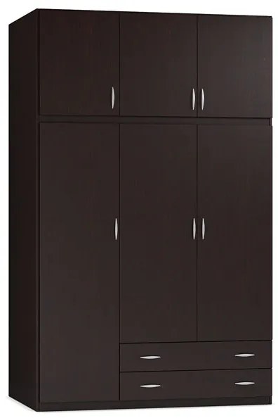 Τρίφυλλη ντουλάπα Κλασσική 150x60x240 DIOMMI 25-107
