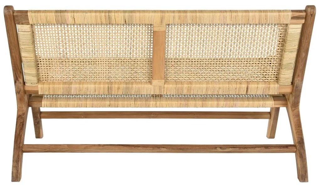 Παγκάκι DKD Home Decor Καφέ Φυσικό 120 x 76 x 68 cm