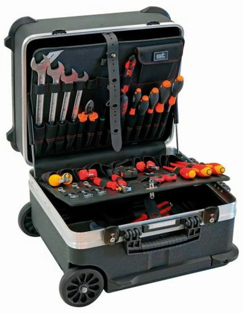 βαλιτσάκι με εργαλεία GT Line V-Rock Turtle PTS Αλουμίνιο πολυαιθυλένιο Χάλυβας Πλαστική ύλη