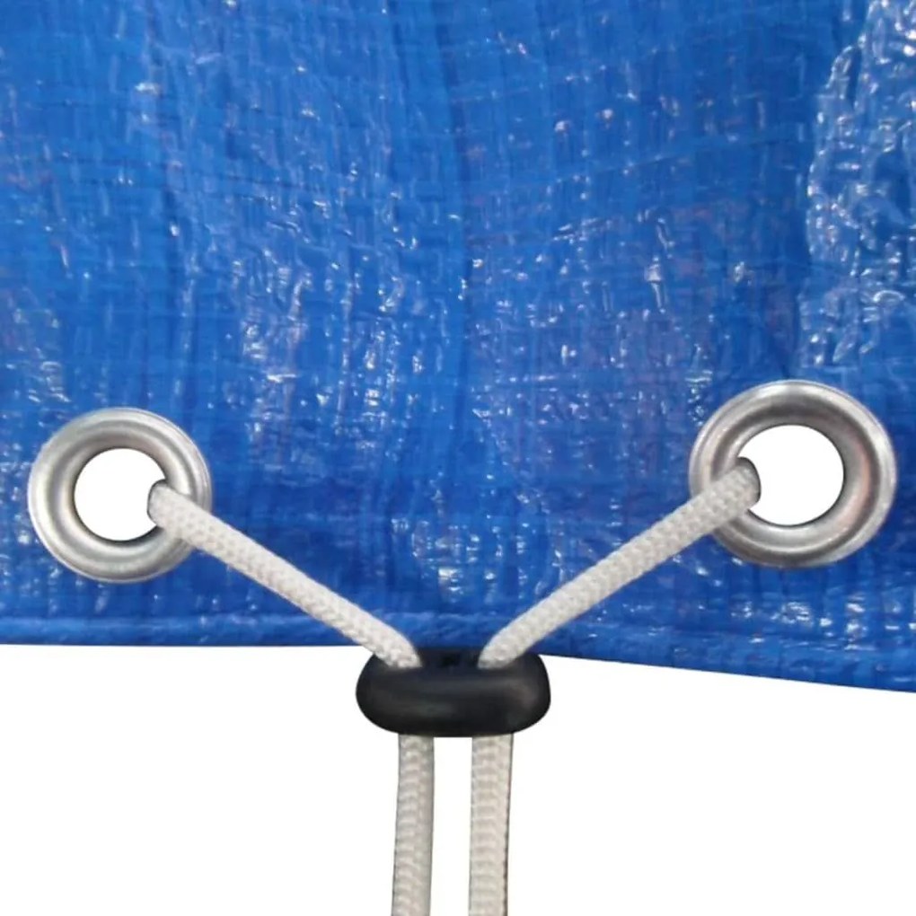 Κάλυμμα Πισίνας Στρογγυλό 360-367 εκ. 90 γρ./τμ. Πολυαιθυλένιο - Μπλε