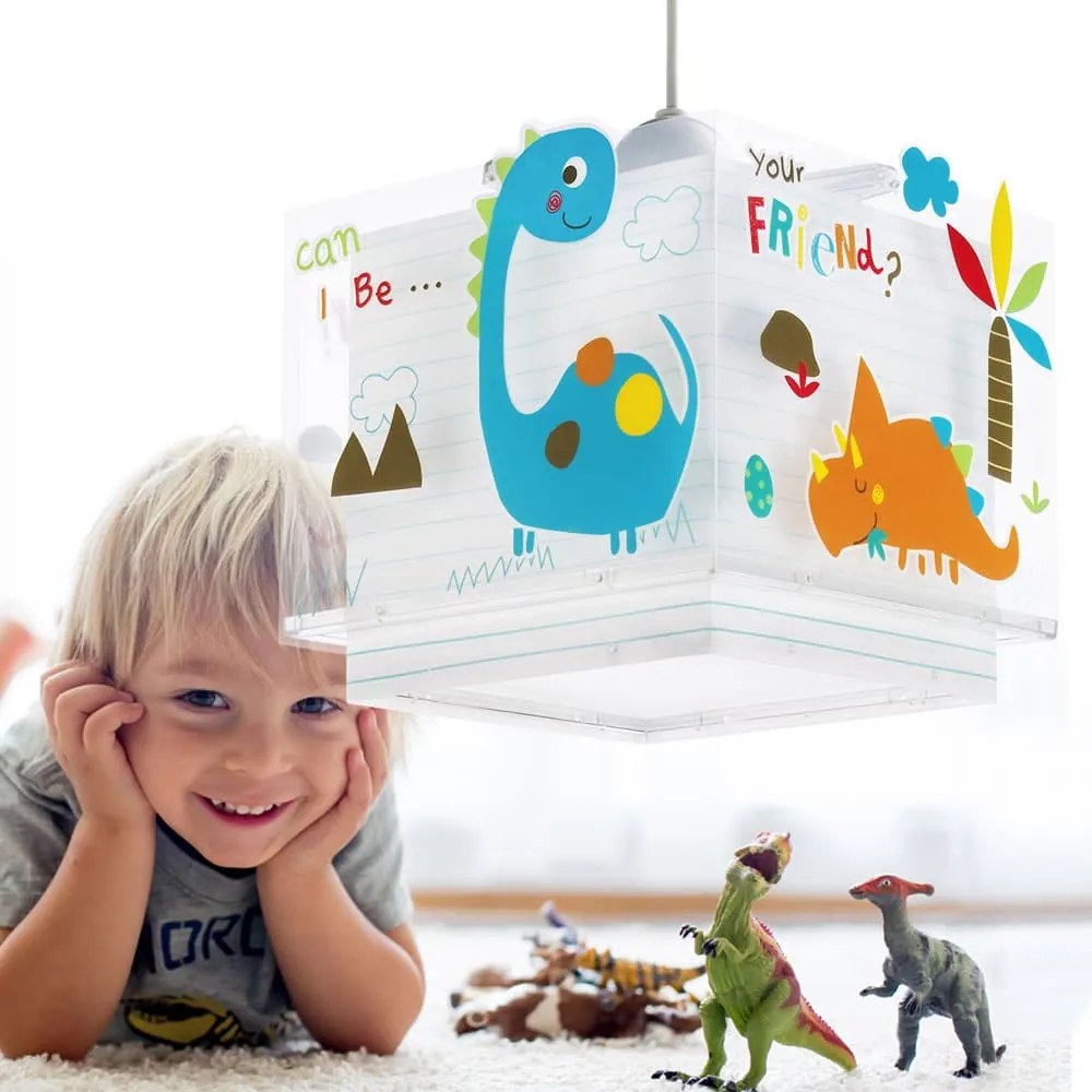 Dinos κρεμαστό παιδικό φωτιστικό οροφής - 73452 - 73452