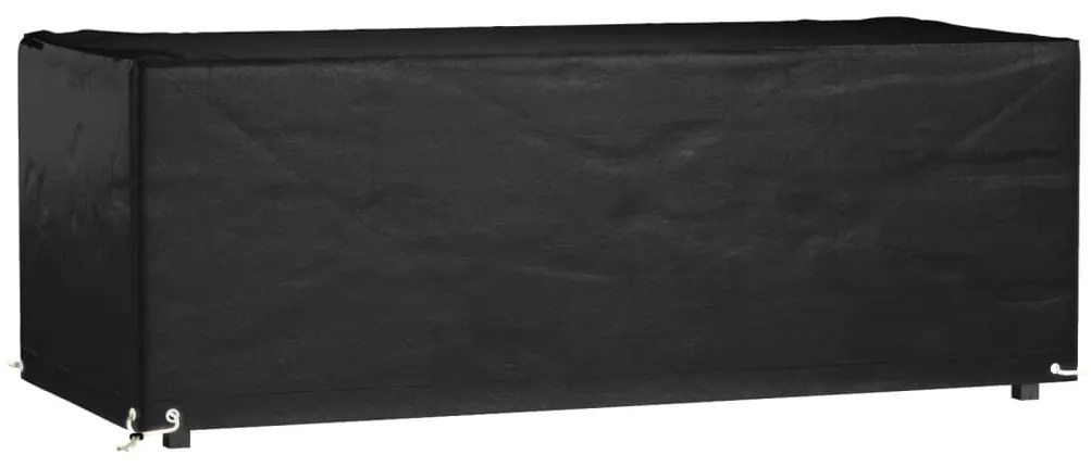 Κάλυμμα Επίπλων Κήπου Ορθογώνιο με 8 Κρίκους 192 x 82 x 65 εκ.