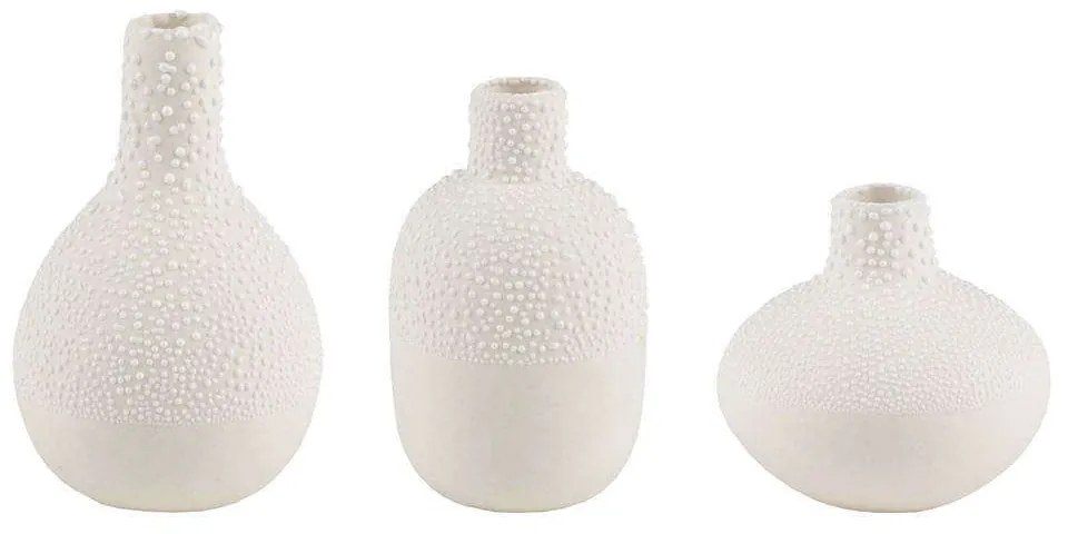Βάζο Μαργαριτάρι (Σετ 3Τμχ) 0015379 5/8cm White Raeder Rock