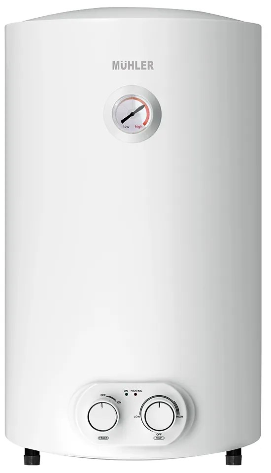 Muhler WH80MM2 Κάθετος Θερμοσίφωνας Glass 80lt, 2000W, C