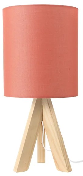 Φωτιστικό Επιτραπέζιο Aca TF176721TEK PICCOLO Κόκκινο (Red)
