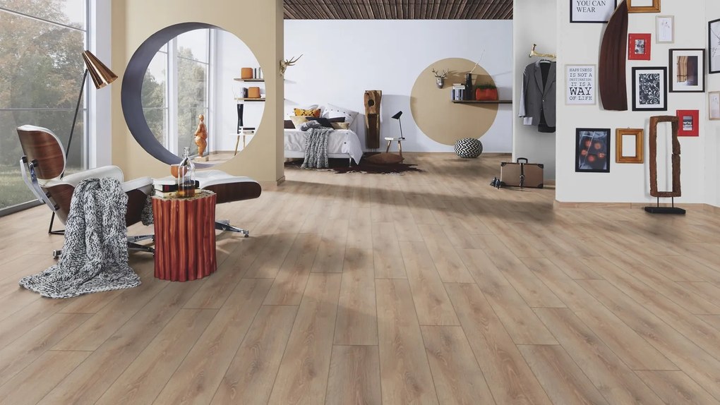 ΔΑΠΕΔΟ LAMINATE MODERA PLUS 4V 10mm K057 CLEARWATER OAK NewPlan