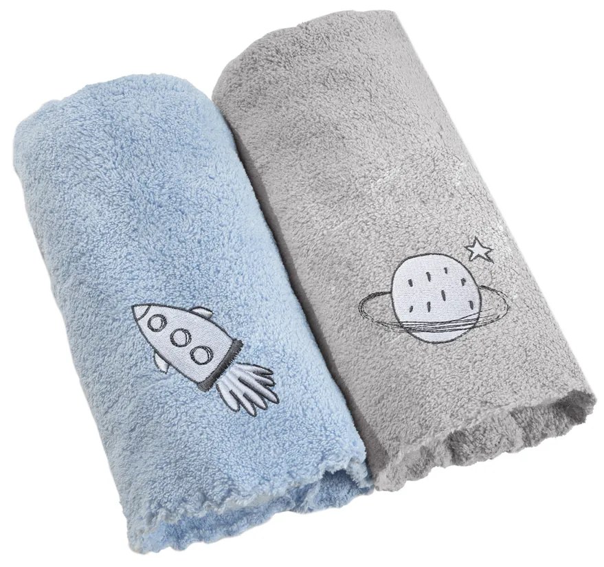 Σετ Πετσέτες Baby Towels Boy 2x(35x50) - Guy Laroche