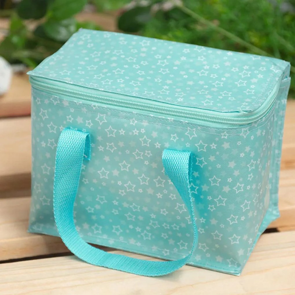 Ισοθερμική Τσάντα Φαγητού (16x22x13) Kiokids Picnic Stars Σιελ 3009