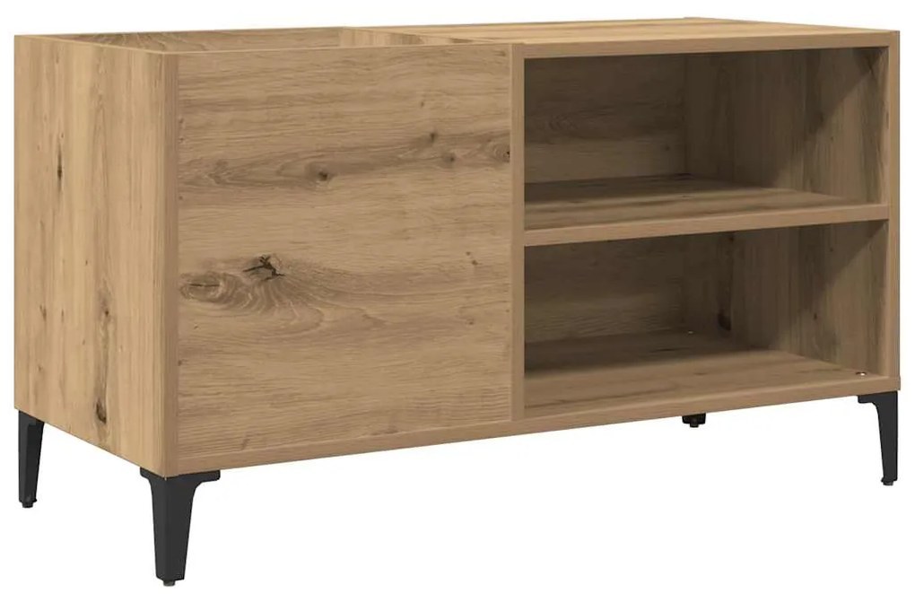 ντουλάπι δίσκων vidaXL Δρυς τεχνίτης 84,5x38x48 cm Κατασκευασμένο ξύλο