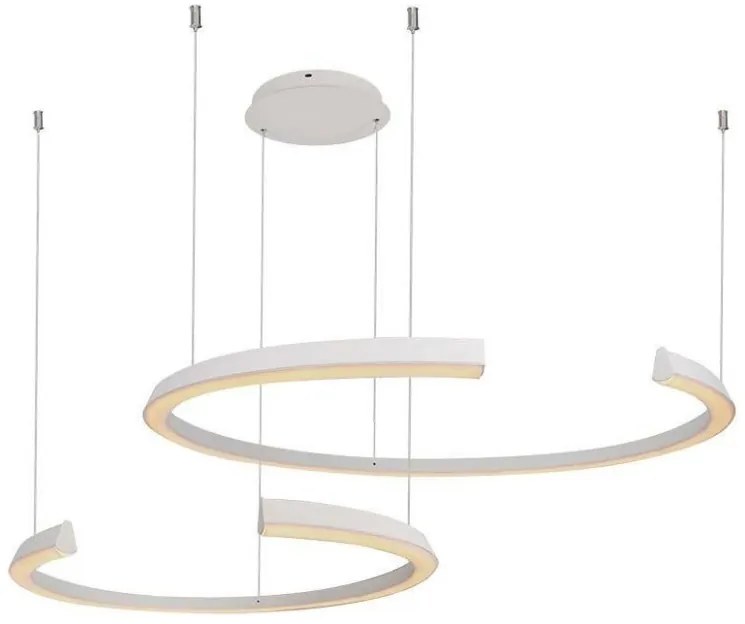 Κρεμαστό Φωτιστικό Οροφής LED 48W 230V 5150lm IP20 Triac Dimmable Θερμό Λευκό Άσπρο 14992 VTAC-14992-Λευκό 14992