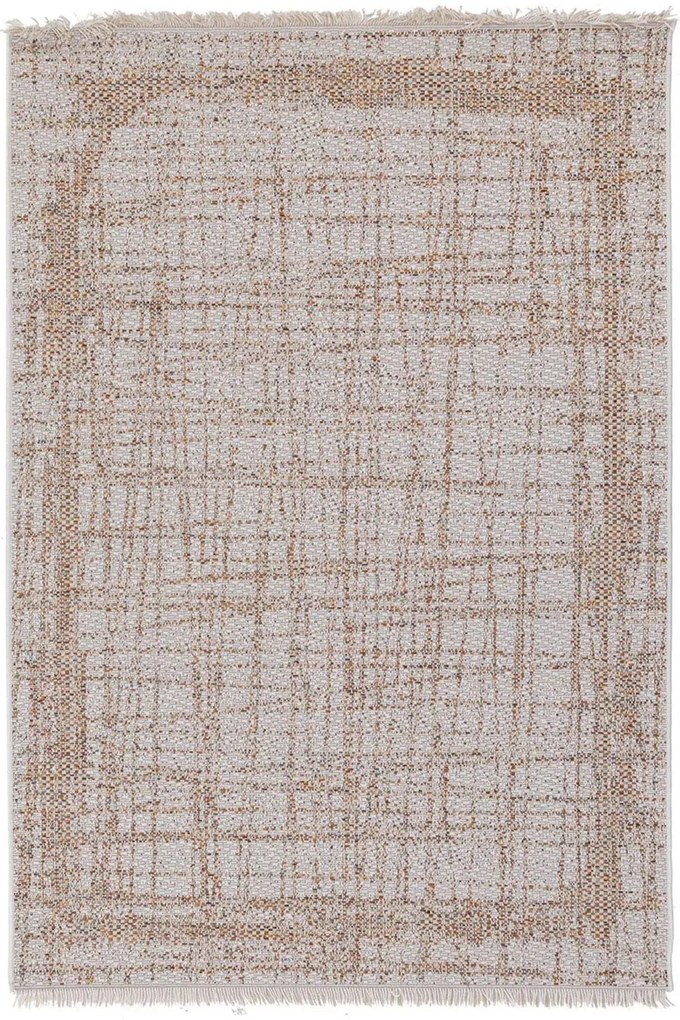 Χαλί Ψάθινο Crete 50010 X Beige-Multi Royal Carpet 67X200cm