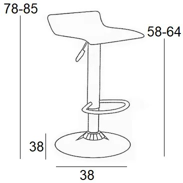 BAR3 CREAM PVC(Σ2)ΣΚΑΜΠΟ ΜΕ ΑΜΟΡΤΙΣΕΡ