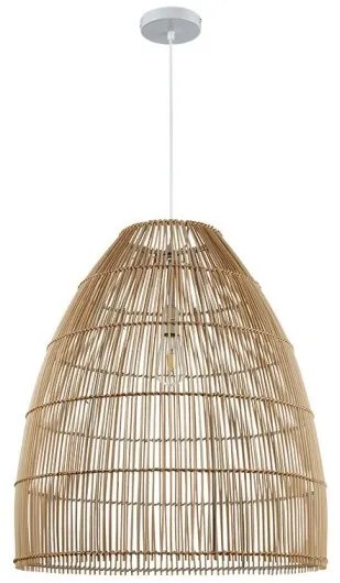 Κρεμαστό Φωτιστικό Οροφής Ε27 Rattan Φυσικό ALVA-60 Sunlight-ALVA-60-Καφέ ALVA-60