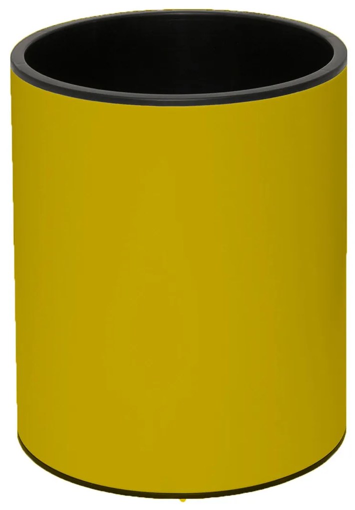Καλάθι Απορριμμάτων (Φ20x24) Pam &amp; Co 6lt 2024-603 Yellow Matt