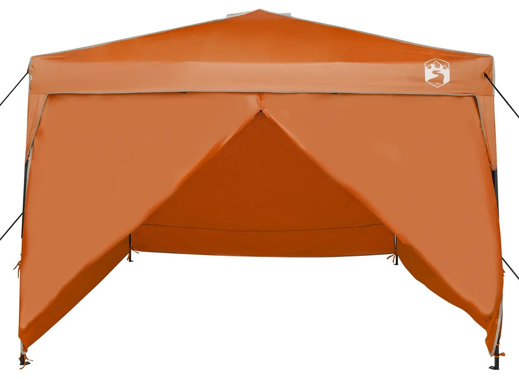 vidaXL Σκηνή Canopy Pop-up Πορτοκαλί 300 x 300 cm ύφασμα