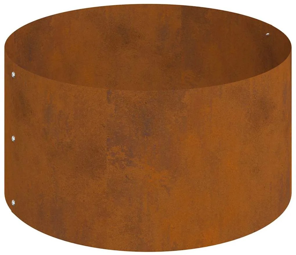 vidaXL Γλάστρα Κήπου Καφέ 120 x 120 x 20 εκ.