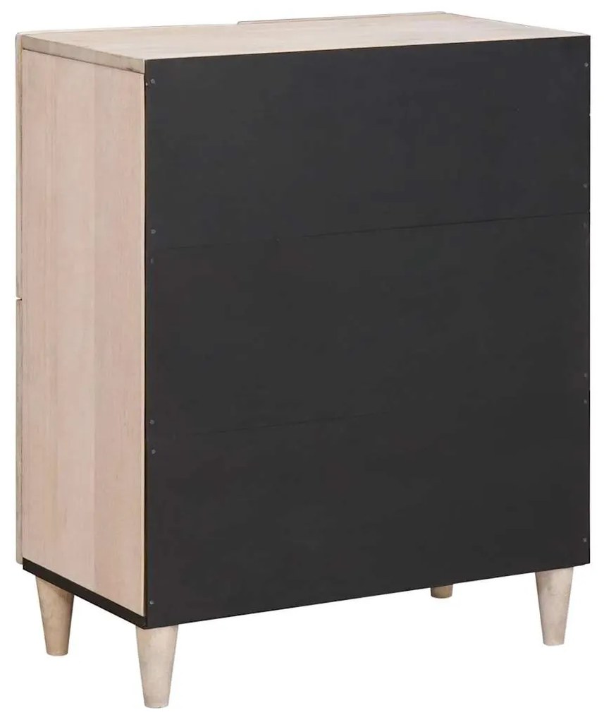 vidaXL Πλαϊνό γραφείο Λευκό 33.5 x 60 x 75 εκ